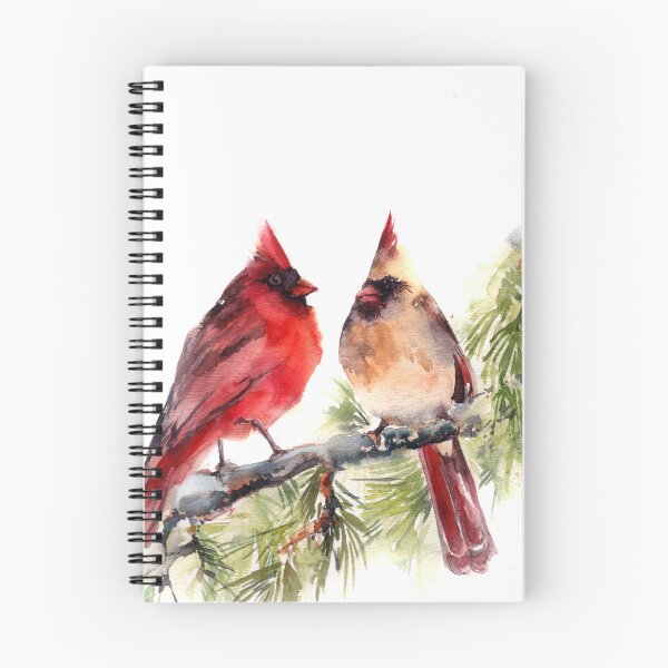 Item preview, Cardinals Perched on Pine Branch designed and sold by CanotStop.