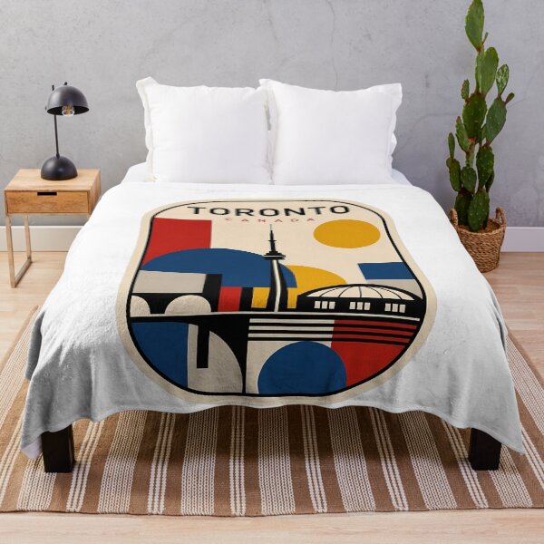 Item preview, Retro Toronto Canada Skyline Geometric Cityscape designed and sold by k3rstman1.