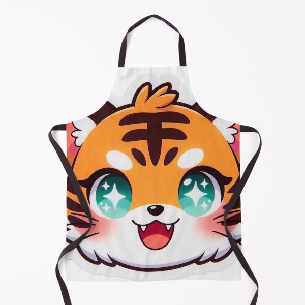 Item preview, Cute Tiger Sticker for Kids Toddler Baby Gift Nursery Animal Art NeoTigLuna designed and sold by NeoTigLuna.