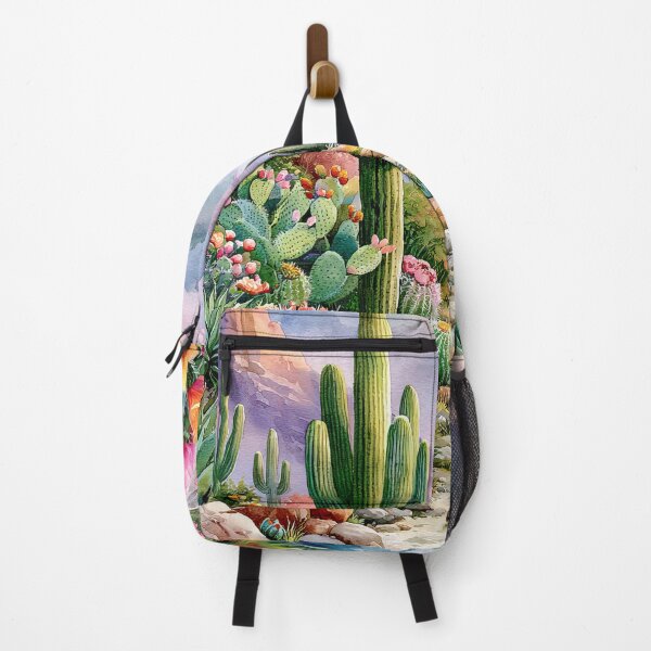 Item preview, Saguaro Cactus Watercolor | Southwestern Desert Landscape designed and sold by MargaretWiktor.