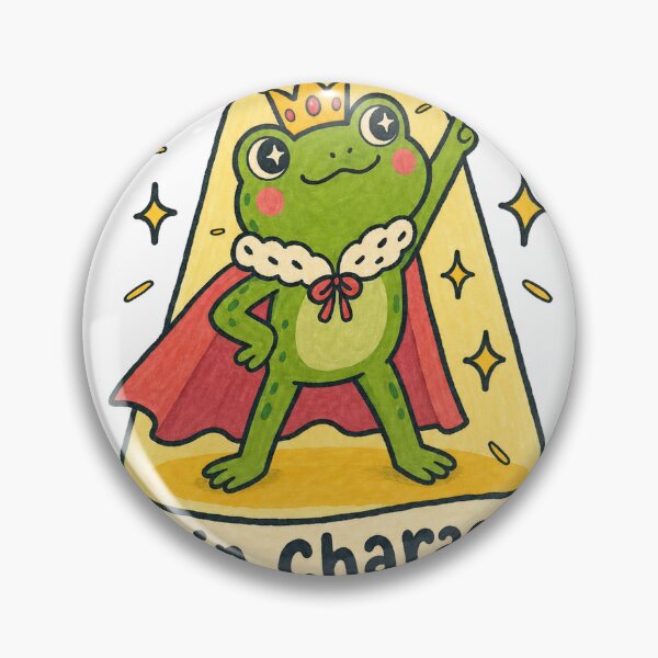 Item preview, Main Character Energy Frog designed and sold by VisualArtsOasis.