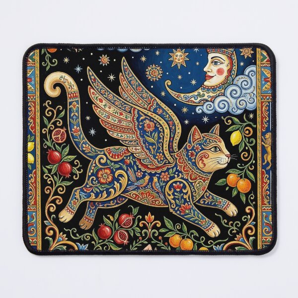 Item preview, Sicilian Folk Art Gatto Mammone: The Redundant Aviator designed and sold by FreiherrPK.