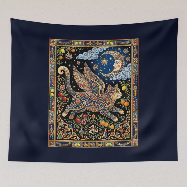 Item preview, Sicilian Folk Art Gatto Mammone: The Redundant Aviator designed and sold by FreiherrPK.