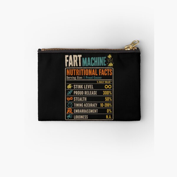 Item preview, Fart Machine Nutritional Facts Proud Gasser Humor Funny Gag Gift designed and sold by RetroMini2026.