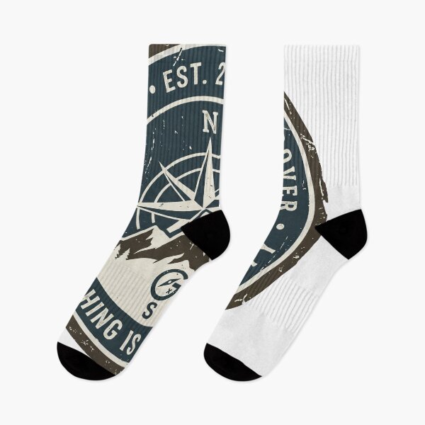 Item preview, Geocaching Is My Therapy Vintage Compass Adventure Design designed and sold by Pixel-||Nest.