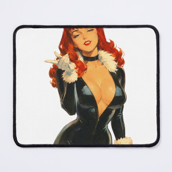 Item preview, Copy of Mystery Redhead Pinup – Retro Comic Heroine Vintage Art designed and sold by Cosplayvintage.