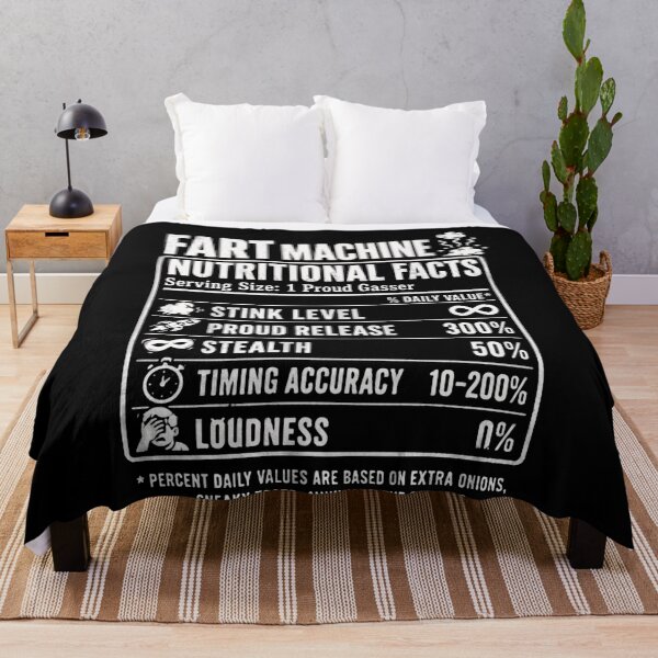 Item preview, Fart Machine Nutritional Facts Funny Gasser Humor Gag Gift designed and sold by RetroMini2026.
