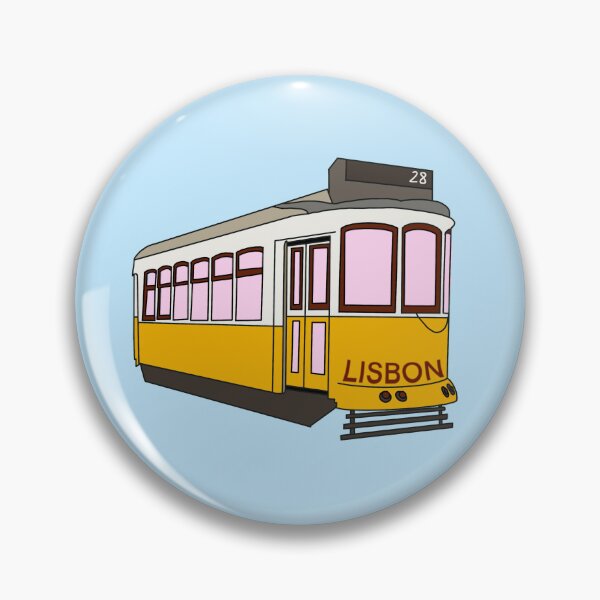 Item preview, Lisbon, Portugal Yellow Tram 28 designed and sold by The Touristy Tourists.