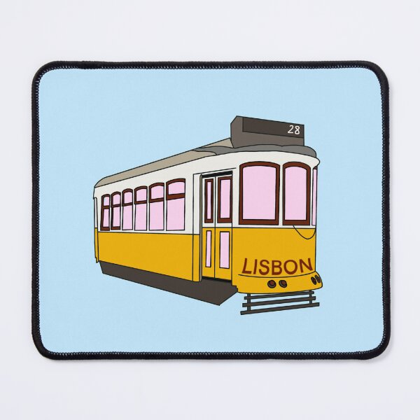 Item preview, Lisbon, Portugal Yellow Tram 28 designed and sold by The Touristy Tourists.