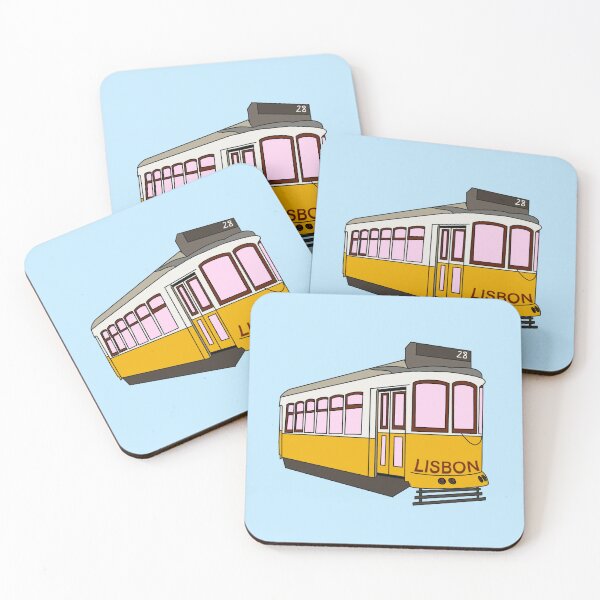 Item preview, Lisbon, Portugal Yellow Tram 28 designed and sold by The Touristy Tourists.