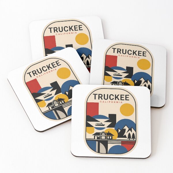 Item preview, Truckee California Mid Century Modern Mountain Scene designed and sold by k3rstman1.