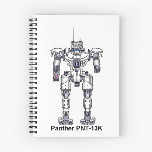 Item preview, Panther PNT-13K (White) - Inner Sphere BattleMech designed and sold by DagleysDesigns.