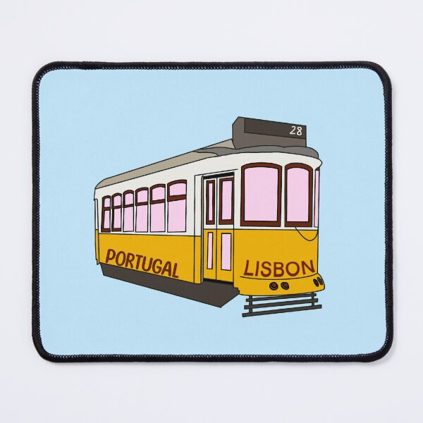 Item preview, Lisbon, Portugal Yellow Tram 28 designed and sold by The Touristy Tourists.