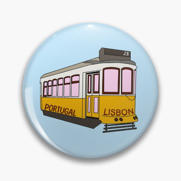 Item preview, Lisbon, Portugal Yellow Tram 28 designed and sold by The Touristy Tourists.