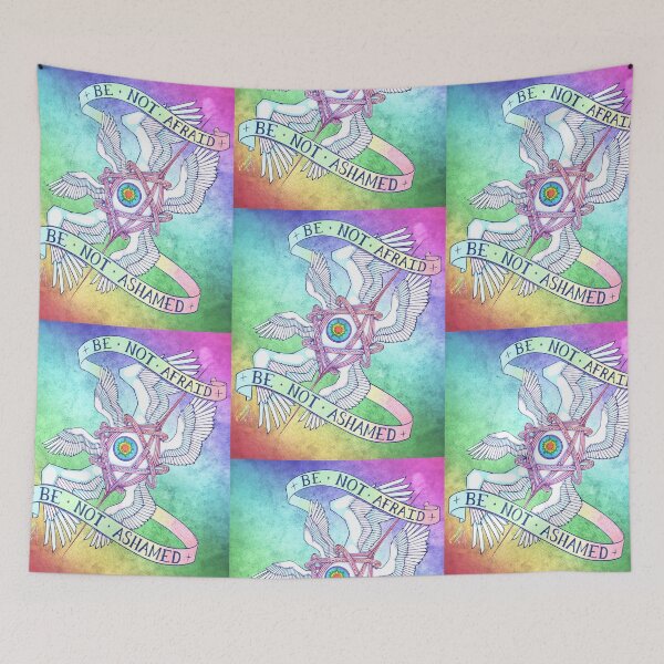 Item preview, Be Not Afraid | Pride Angel designed and sold by Fox Graves.