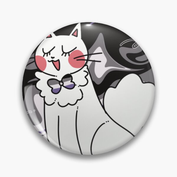 Item preview, kitty asexual pride designed and sold by crookdarell.