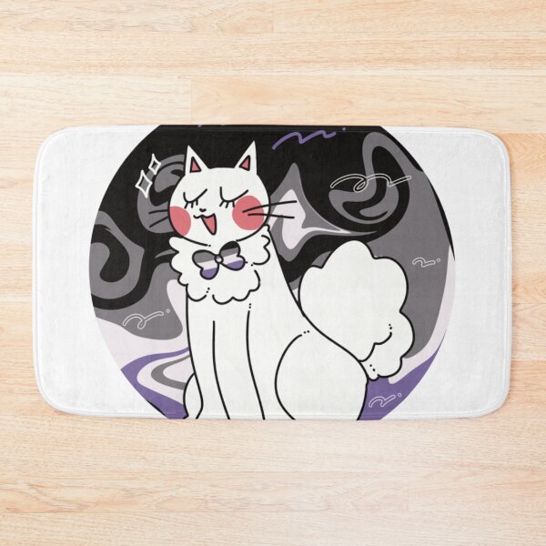 Item preview, kitty asexual pride designed and sold by crookdarell.
