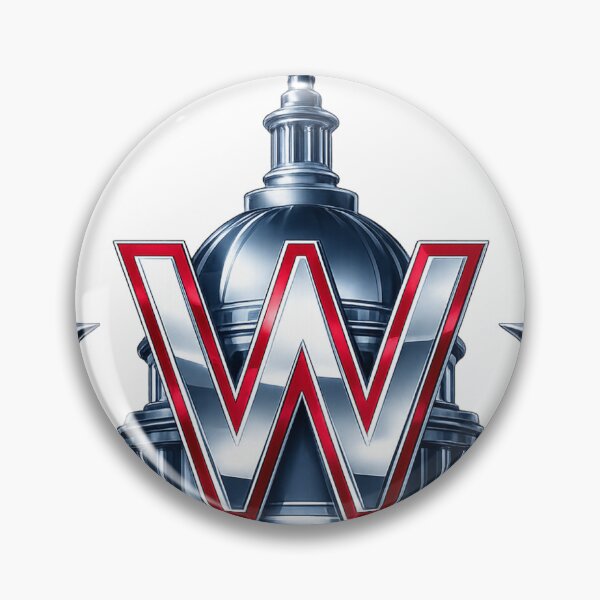 Item preview, Washington Nationals Chrome Capitol Logo designed and sold by JC's Cards & More.