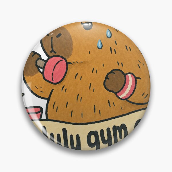 Item preview, Delulu Gym Era Capybara designed and sold by VisualArtsOasis.
