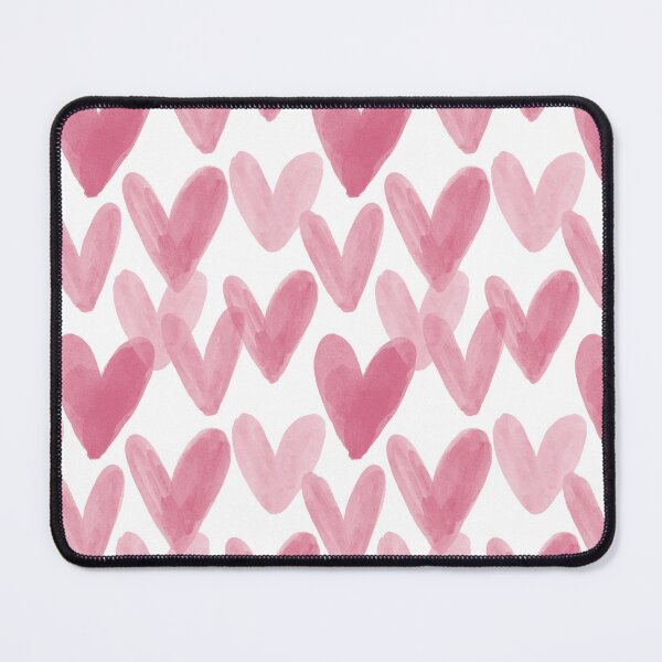 Item preview, Pink Watercolor Hearts Pattern designed and sold by Zaya_art.