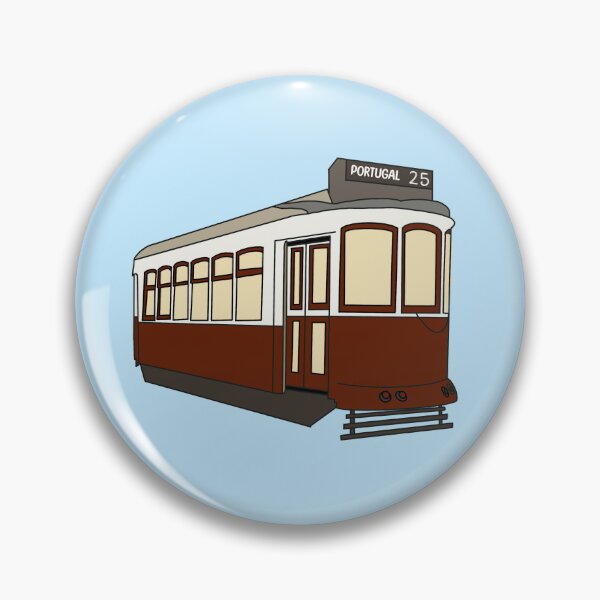 Item preview, Portugal Red Tram 25 designed and sold by The Touristy Tourists.