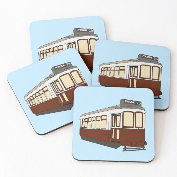 Item preview, Portugal Red Tram 25 designed and sold by The Touristy Tourists.