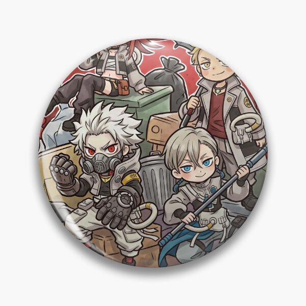 Item preview, Chibi Undercity Trash Bag Red Sun - Gachiakuta Anime designed and sold by ConfidenceMan.