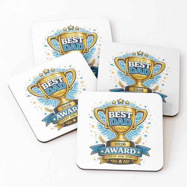 Item preview, Best Dad Award 2026 Trophy Design designed and sold by ElisaTurcotte.