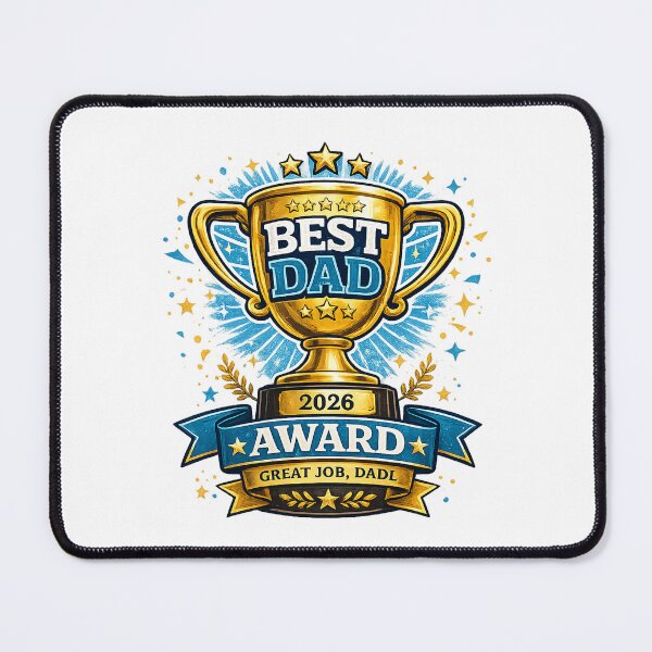 Item preview, Best Dad Award 2026 Trophy Design designed and sold by ElisaTurcotte.