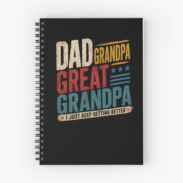Item preview, Dad Grandpa Great Grandpa I Just Keep Getting Better Father Grandfather Family Man Gift designed and sold by RetroMini2026.
