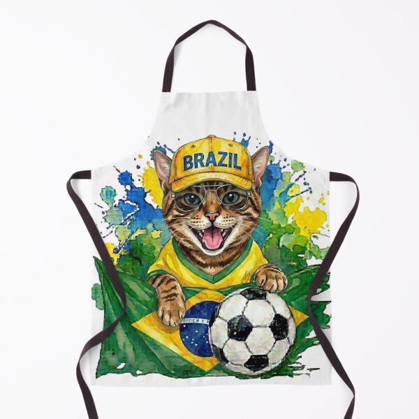 Artikelvorschau, Brasilianische Kurzhaarkatze Weltmeisterschaft Brasilien Unterstützer entworfen und verkauft von The Suppawters.