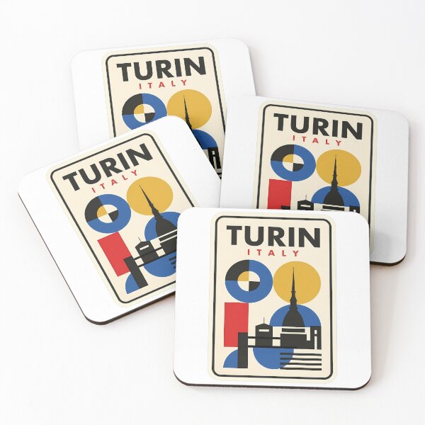 Item preview, Turin Italy Geometric Abstract Mole Antonelliana Skyline designed and sold by k3rstman1.