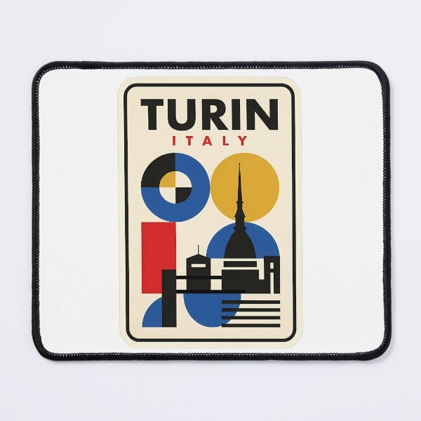 Item preview, Turin Italy Geometric Abstract Mole Antonelliana Skyline designed and sold by k3rstman1.