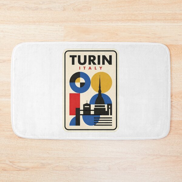 Item preview, Turin Italy Geometric Abstract Mole Antonelliana Skyline designed and sold by k3rstman1.