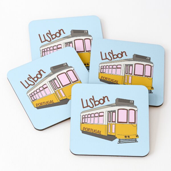 Item preview, Lisbon, Portugal Yellow Tram 28 designed and sold by The Touristy Tourists.