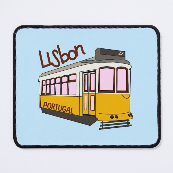 Item preview, Lisbon, Portugal Yellow Tram 28 designed and sold by The Touristy Tourists.