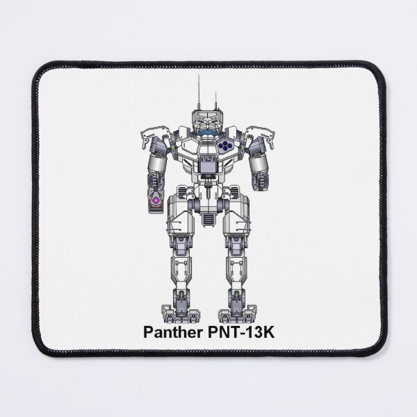 Item preview, Panther PNT-13K (Alternative) (White) - Inner Sphere BattleMech designed and sold by DagleysDesigns.
