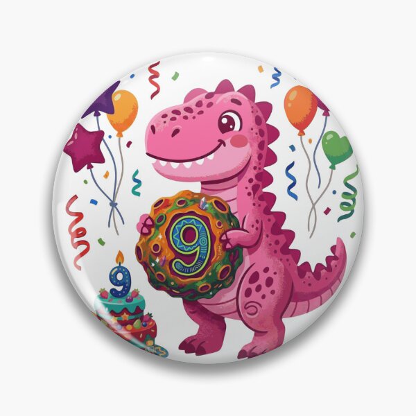 Item preview, 9th T-rex birthday dino lover meteorite designed and sold by Tronstell.