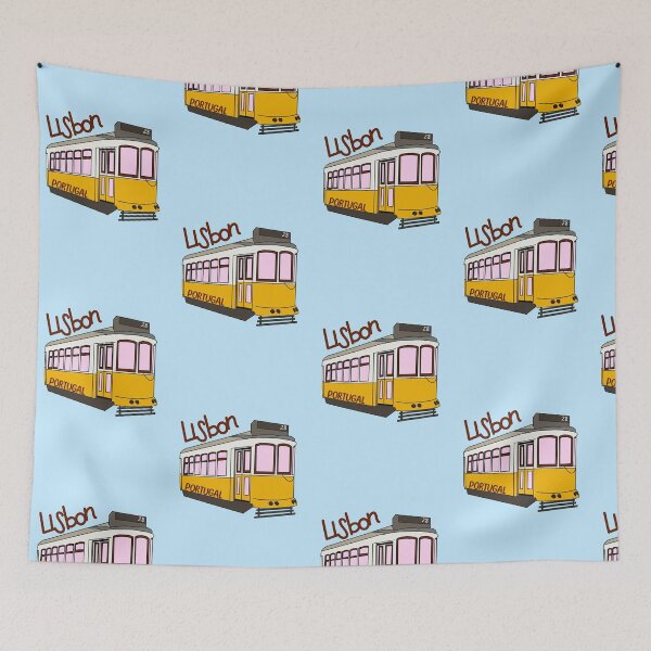 Item preview, Lisbon, Portugal Yellow Tram 28 designed and sold by The Touristy Tourists.