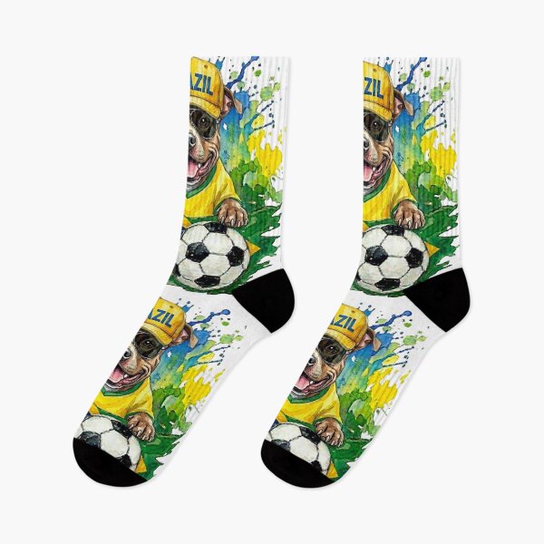 Item preview, Pit bull terrier World Cup Brazil Suppawter designed and sold by The Suppawters.