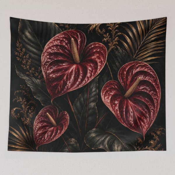 Item preview, Dark Red Anthurium Botanical designed and sold by Siti Hoiriyah.