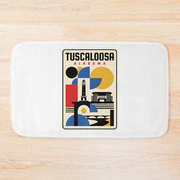 Item preview, Tuscaloosa Alabama Retro Geometric Landmark Graphic designed and sold by k3rstman1.