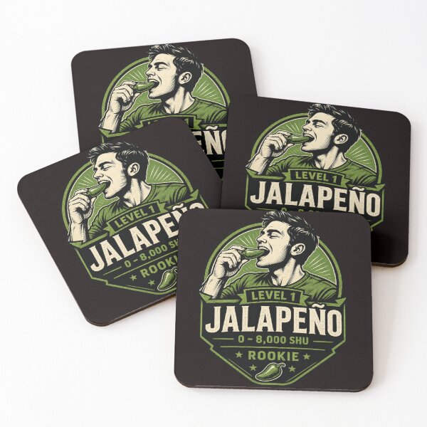 Item preview, Jalapeño Heat Level Badge – Level I Rookie | Chili Pepper Challenge Patch designed and sold by Tadeusz1.