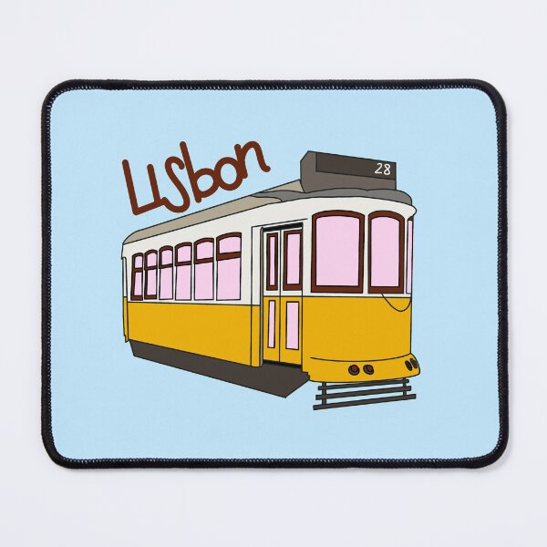 Item preview, Lisbon, Portugal Yellow Tram 28 designed and sold by The Touristy Tourists.