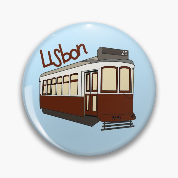 Item preview, Lisbon, Portugal Red Tram 25 designed and sold by The Touristy Tourists.