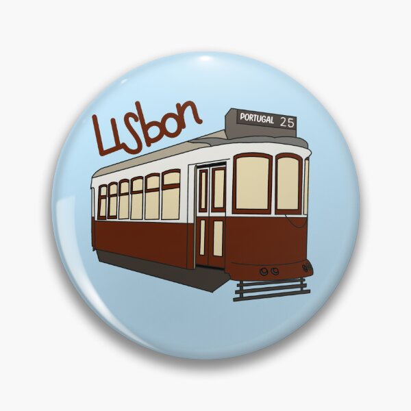 Item preview, Lisbon, Portugal Red Tram 25 designed and sold by The Touristy Tourists.