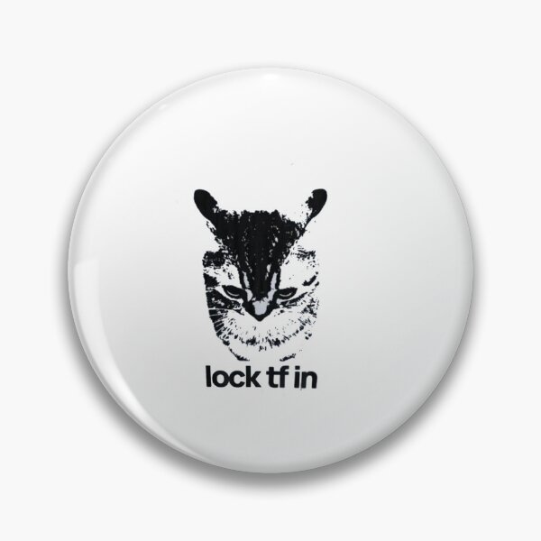 Item preview, Lock tf in - Sad Kitten Meme Standing Cat designed and sold by Gbriel3.