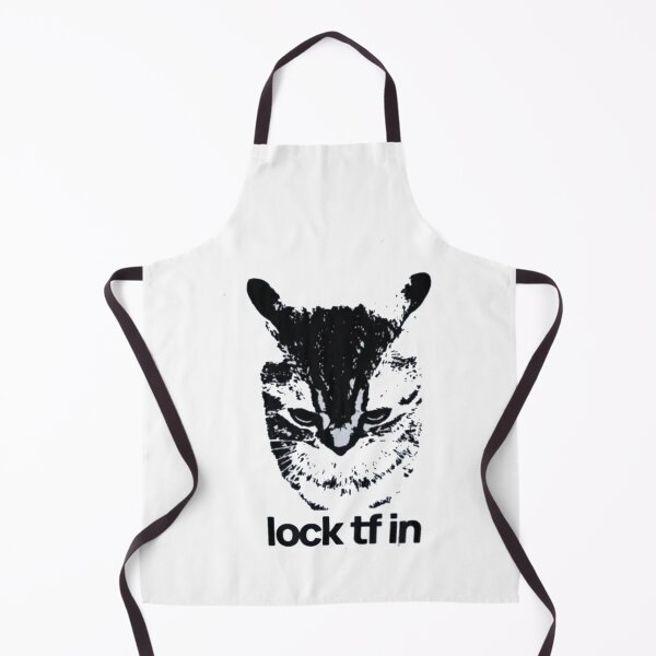 Item preview, Lock tf in - Sad Kitten Meme Standing Cat designed and sold by Gbriel3.