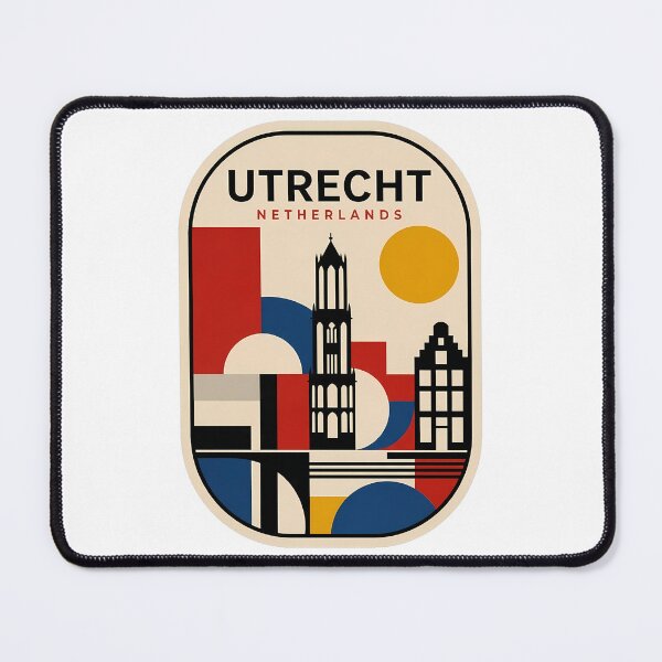 Item preview, Utrecht Netherlands Dom Tower Geometric Abstract designed and sold by k3rstman1.