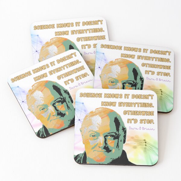 Item preview, Dara O Briain - Science quote designed and sold by HeathWayPrints.